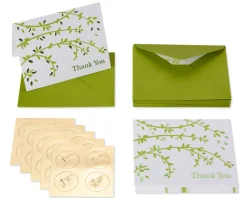 Branches Boxed Blank Note Cards, 20-Count