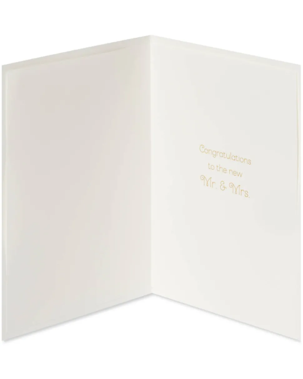 Bride and Groom Wedding Quilling Greeting Card