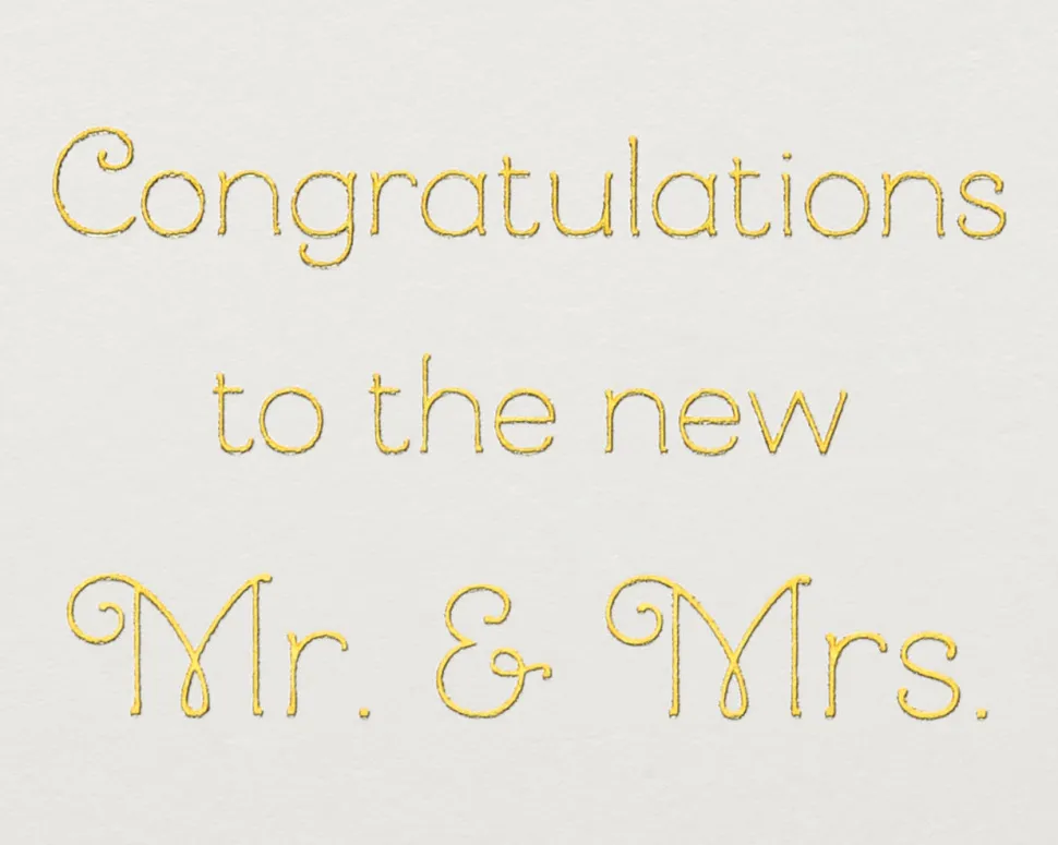 Bride and Groom Wedding Quilling Greeting Card