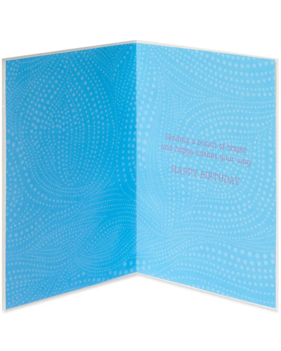 Bright and Happy Wishes Birthday Greeting Card – Designed by House of Turnowsky