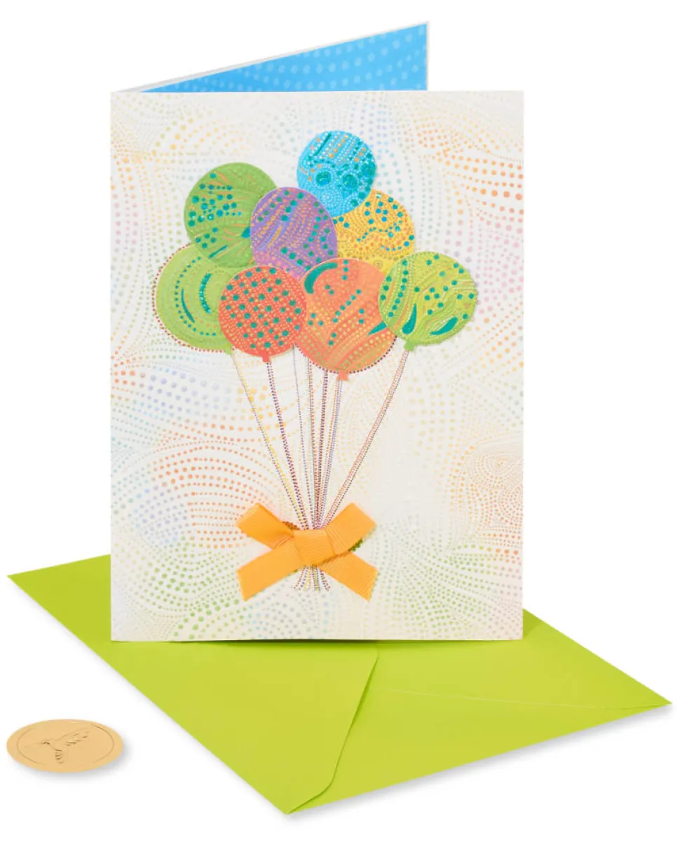 Bright and Happy Wishes Birthday Greeting Card – Designed by House of Turnowsky
