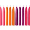 Bright Colors Birthday Candles, 12-Count
