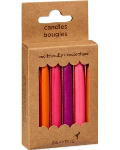 Bright Colors Birthday Candles, 12-Count