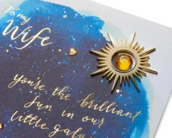 Brilliant Sun Mother’s Day Greeting Card for Wife