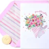 Bringer Of Flowers Birthday Greeting Card