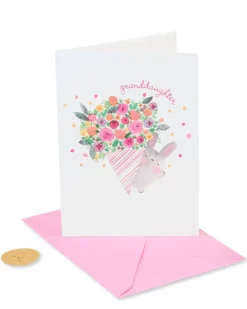 Bringer Of Flowers Birthday Greeting Card