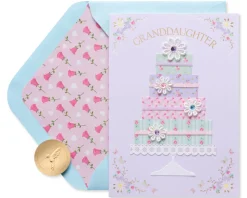 Brings Sweetness to Life Birthday Greeting Card for Granddaughter
