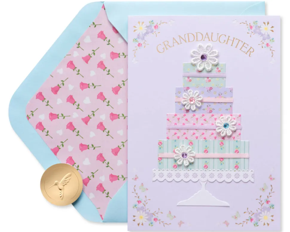 Brings Sweetness to Life Birthday Greeting Card for Granddaughter
