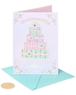 Brings Sweetness to Life Birthday Greeting Card for Granddaughter