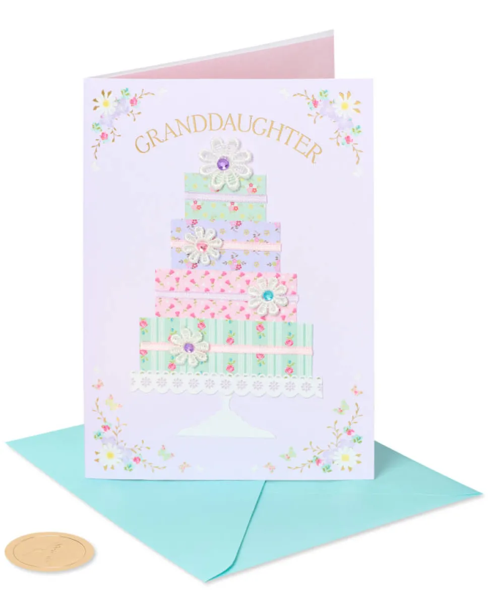 Brings Sweetness to Life Birthday Greeting Card for Granddaughter