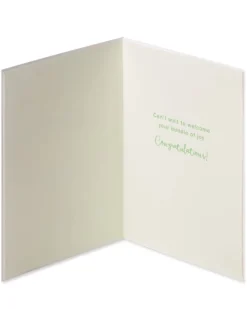 Bundle of Joy New Baby Greeting Card
