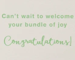Bundle of Joy New Baby Greeting Card