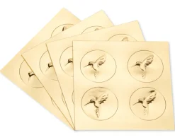 Bunny & Squirrel Boxed Blank Note Cards with Glitter, 14-Count