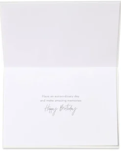 Bunny Slipper Girl Birthday Greeting Card- Designed by Bella Pilar