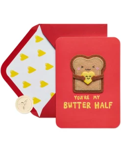 Butter Half Funny Valentine’s Day Greeting Card