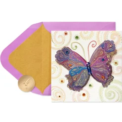 Butterfly Blank Greeting Card
