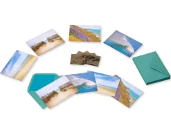 By the Sea Keepsake Boxed Blank Cards and Envelopes, 20-Count