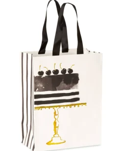 Cake and Balloon Gift Bags with Tissue Paper, 2 Bags, 4-Sheets