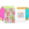 Cake and Candles Birthday Greeting Card Bundle, 2-Count- Designed by Bella Pilar