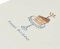 Cake Slice Birthday Greeting Card