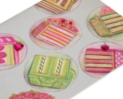 Cake Slices Birthday Greeting Card – Designed by Bella Pilar