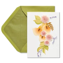 Calla Lily Birthday Greeting Card