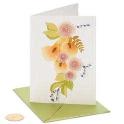 Calla Lily Birthday Greeting Card