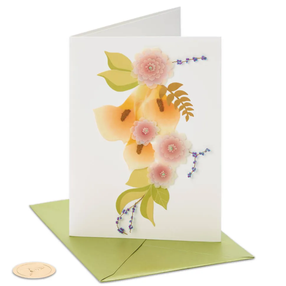 Calla Lily Birthday Greeting Card