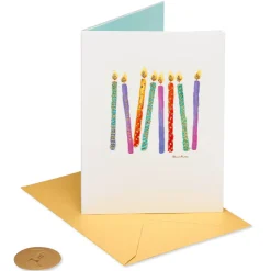Candles Birthday Greeting Card- Designed by Bella Pilar