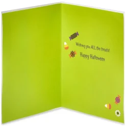 Candy Bucket Halloween Greeting Card