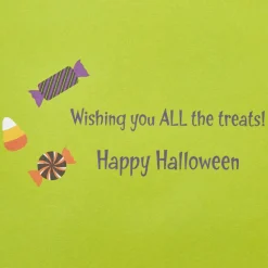 Candy Bucket Halloween Greeting Card