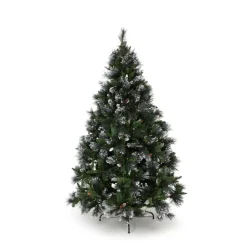 7′ Carolina Pine Frosted Tree