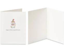 Cat and Cake Birthday Greeting Card Bundle, 2-Count