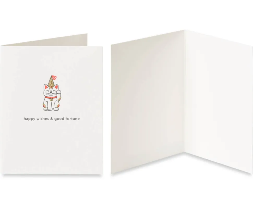 Cat and Cake Birthday Greeting Card Bundle, 2-Count