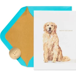 Celebrate and Enjoy Dog Birthday Greeting Card