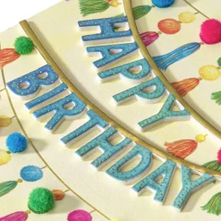 Celebrate the Day Away Birthday Greeting Card – Designed by Bella Pilar