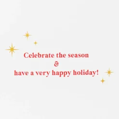 Celebrate The Season Christmas Boxed Cards with Envelopes, 8-Count
