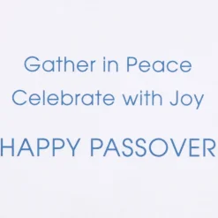 Celebrate with Joy Passover Greeting Card – Designed by House of Turnowsky