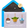 Celebrate You Must Star Wars Birthday Greeting Card