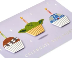 Celebrate You Must Star Wars Birthday Greeting Card