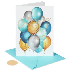 Celebrating You Birthday Greeting Card