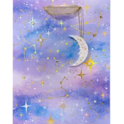 Celestial Constellations 13″ Large Gift Bag, 1 Bag