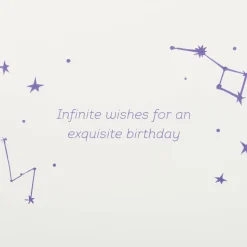 Celestial Girl Birthday Greeting Card