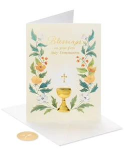 Chalice First Communion Greeting Card