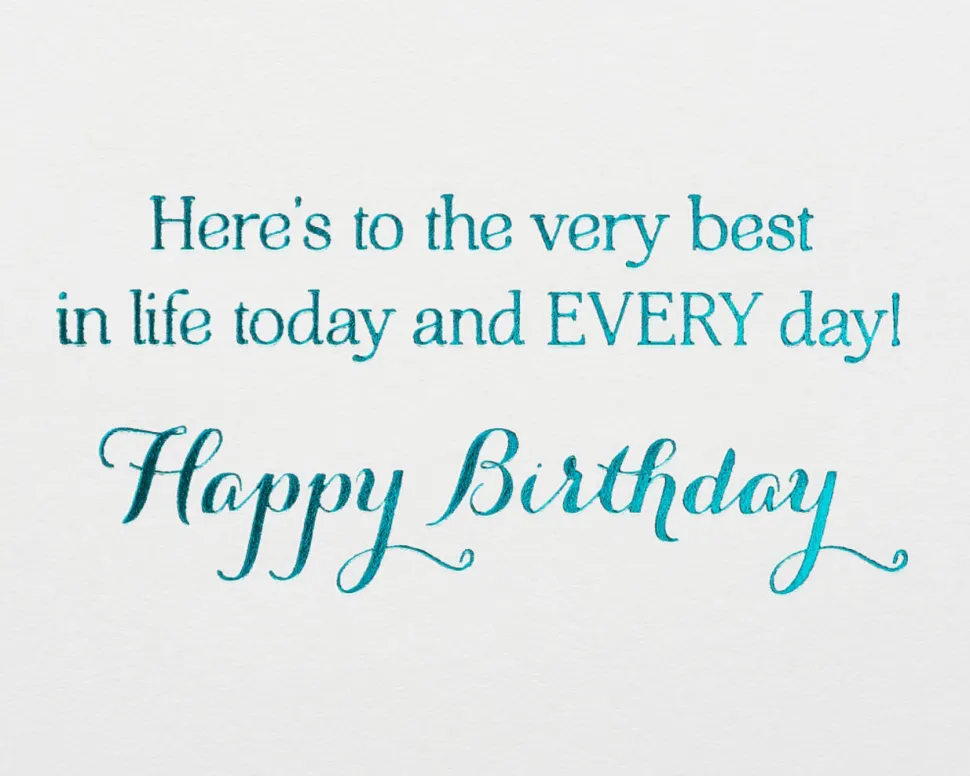 Chalkboard Cake Birthday Greeting Card