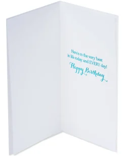Chalkboard Cake Birthday Greeting Card