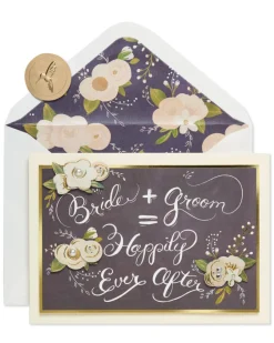 Chalkboard Wedding Greeting Card