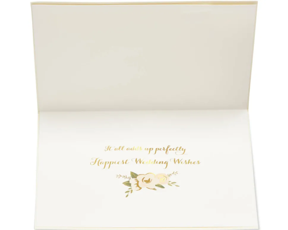 Chalkboard Wedding Greeting Card