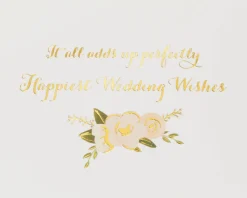 Chalkboard Wedding Greeting Card