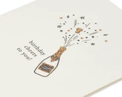 Champagne Birthday Greeting Card